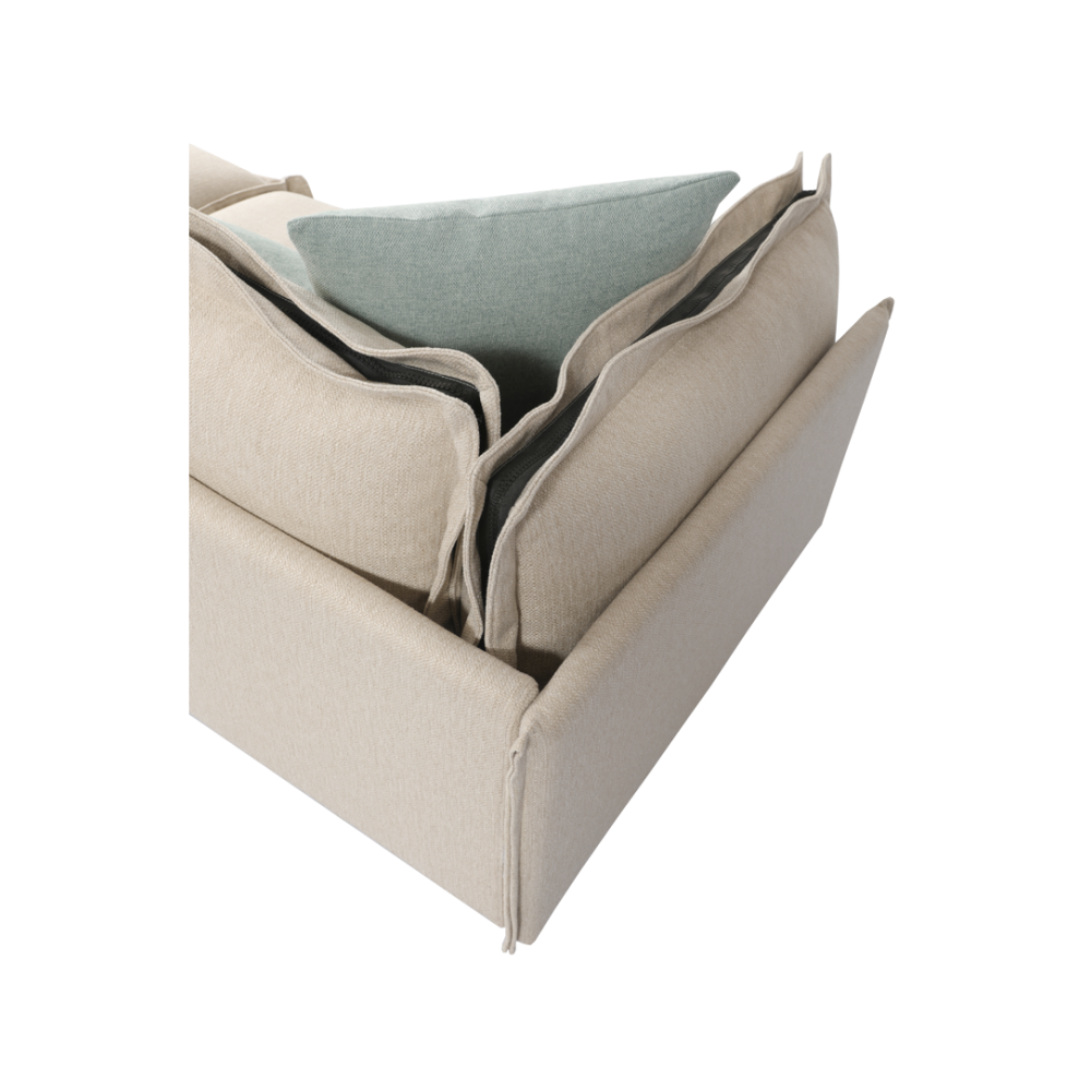 Canapé Amsterdam Beige 260cm |  - Canapés