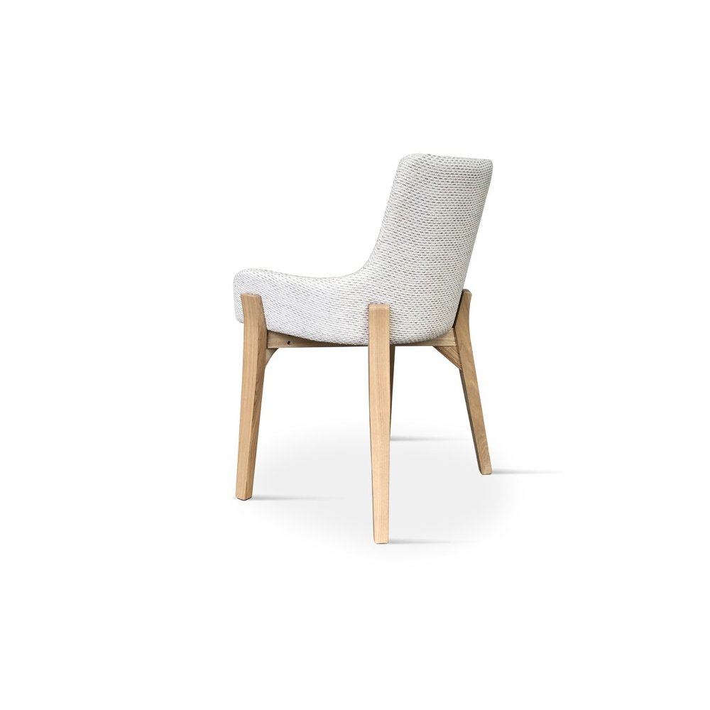 Chaise blanche baquet | L'Empreinte - Chaises