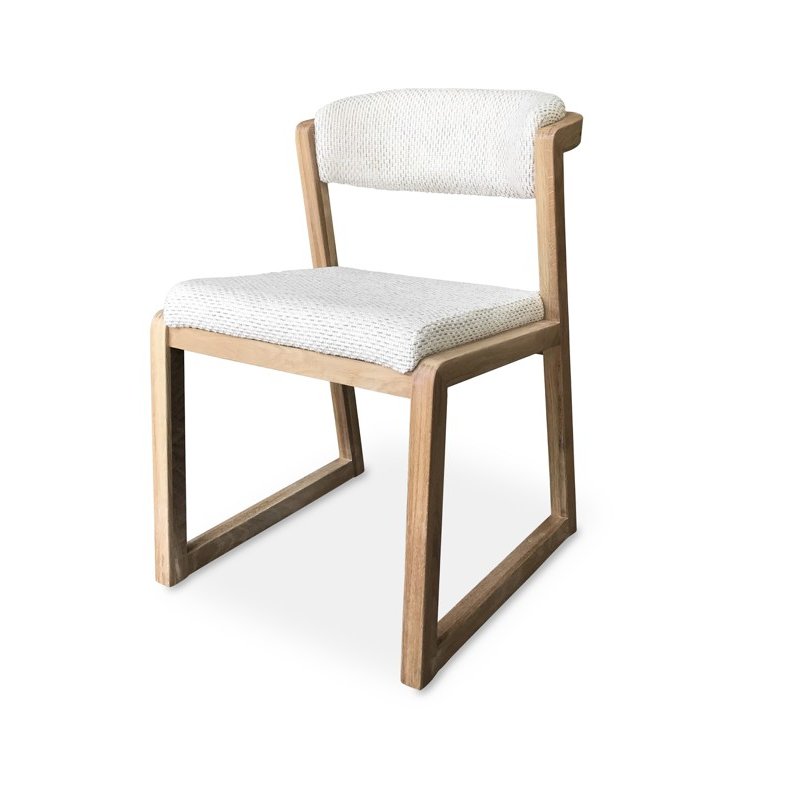 Chaise blanche luge | L'Empreinte - Chaises