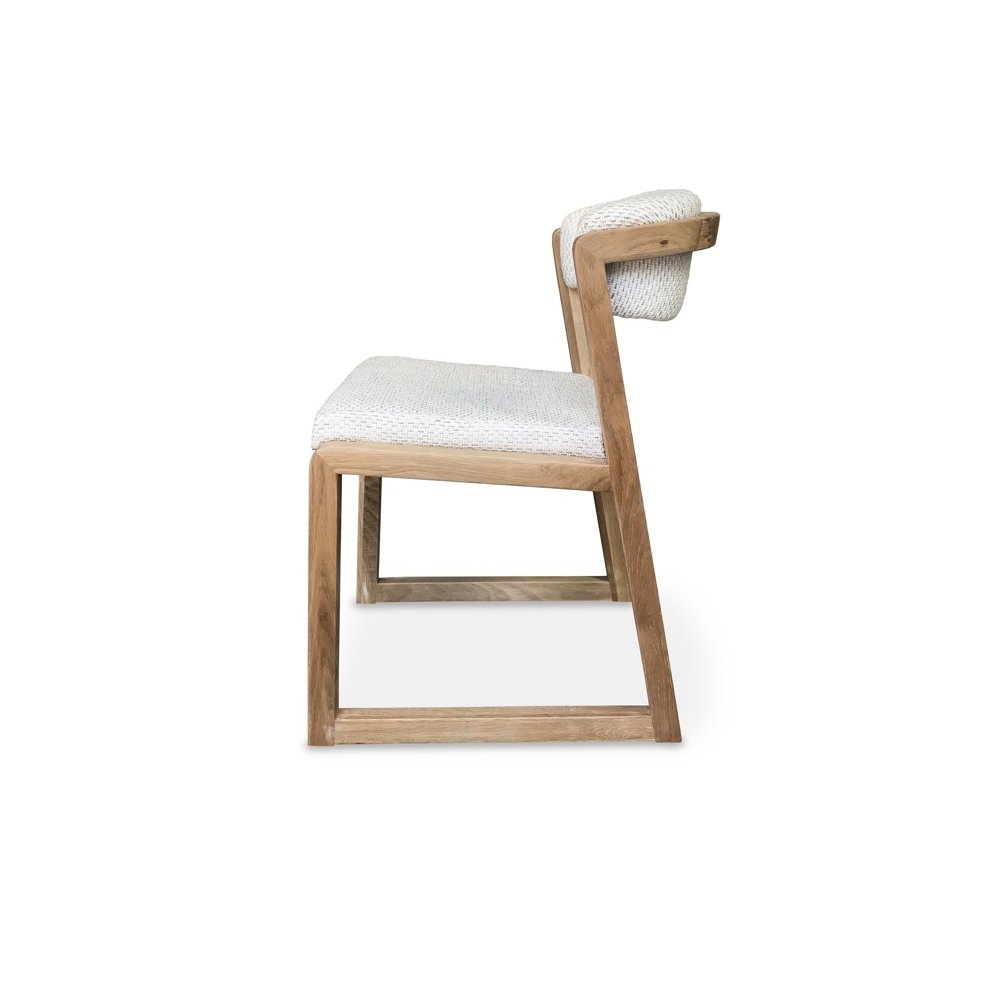 Chaise blanche luge | L'Empreinte - Chaises