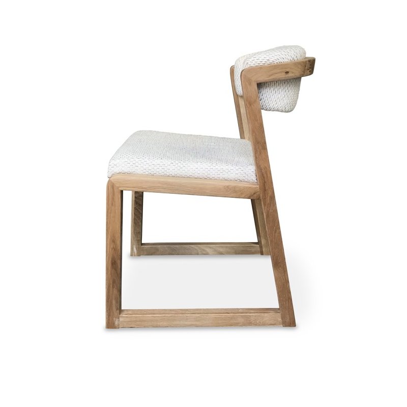 Chaise blanche luge | L'Empreinte - Chaises