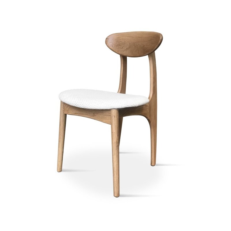 Chaise blanche écolière | L'Empreinte - Chaises