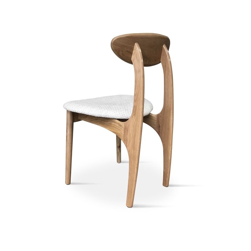 Chaise blanche écolière | L'Empreinte - Chaises