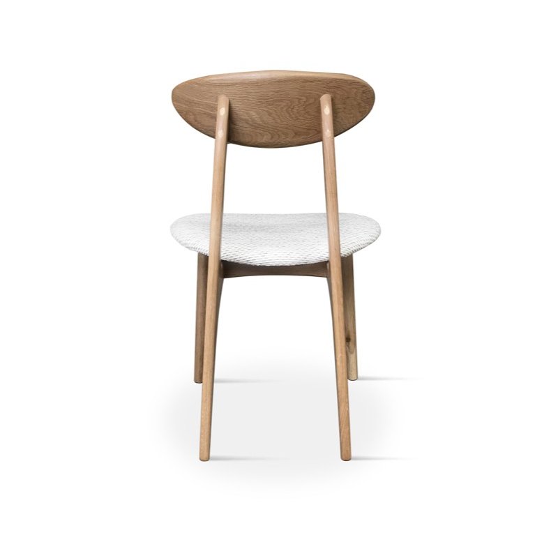 Chaise blanche écolière | L'Empreinte - Chaises