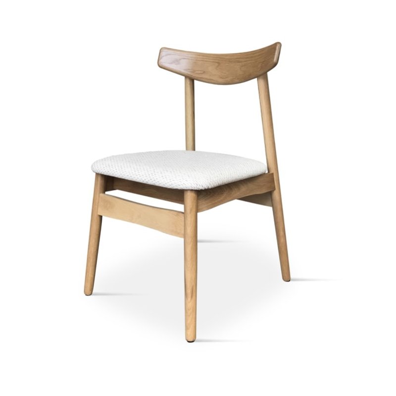 Chaise blanche vico | L'Empreinte - Chaises