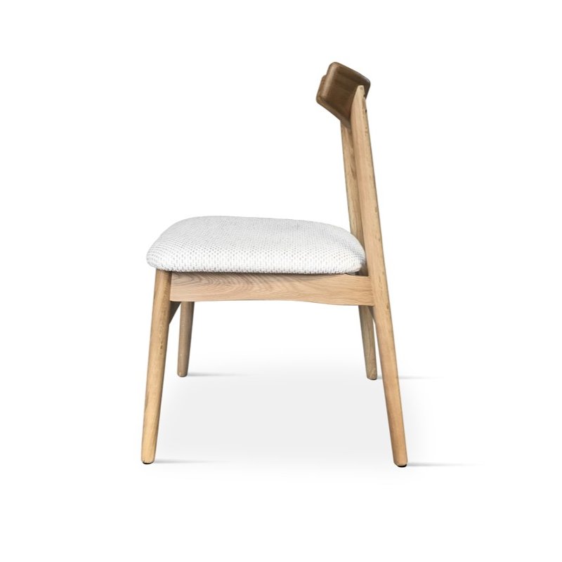 Chaise blanche vico | L'Empreinte - Chaises