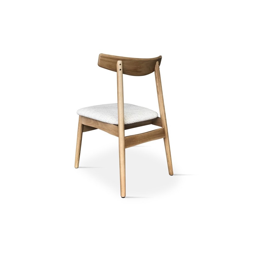 Chaise blanche vico | L'Empreinte - Chaises