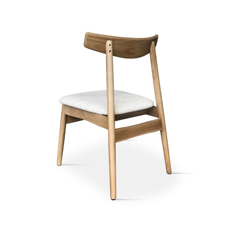 Chaise blanche vico | L'Empreinte - Chaises