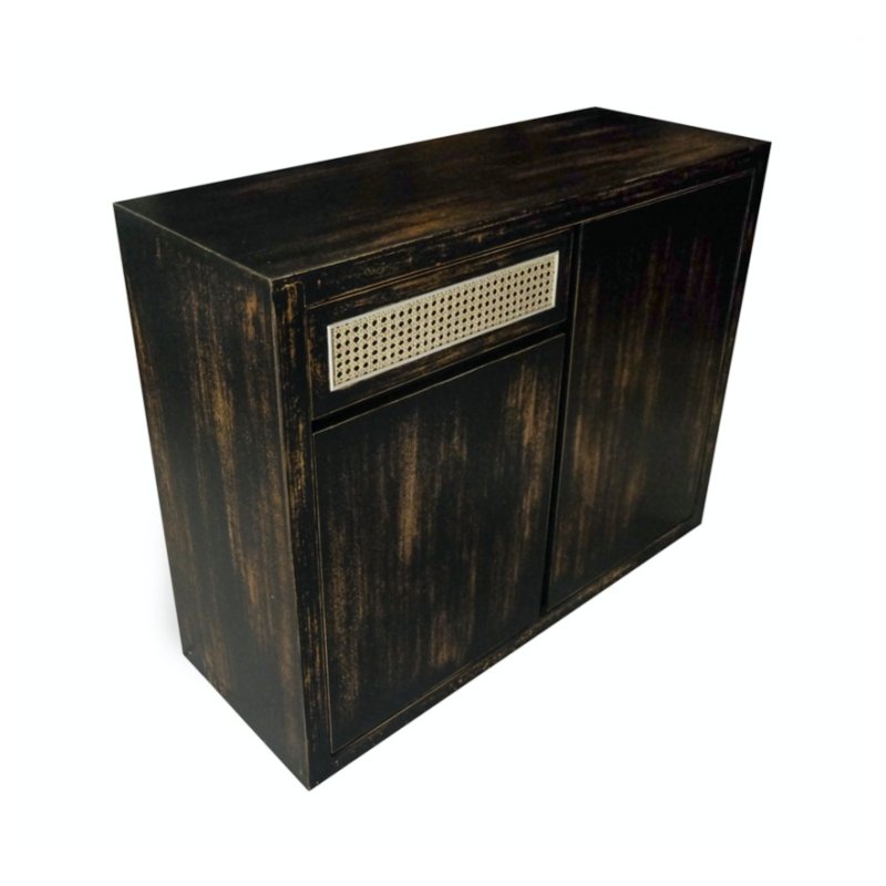 Buffet Mana Black Antique | L'Empreinte - Buffets