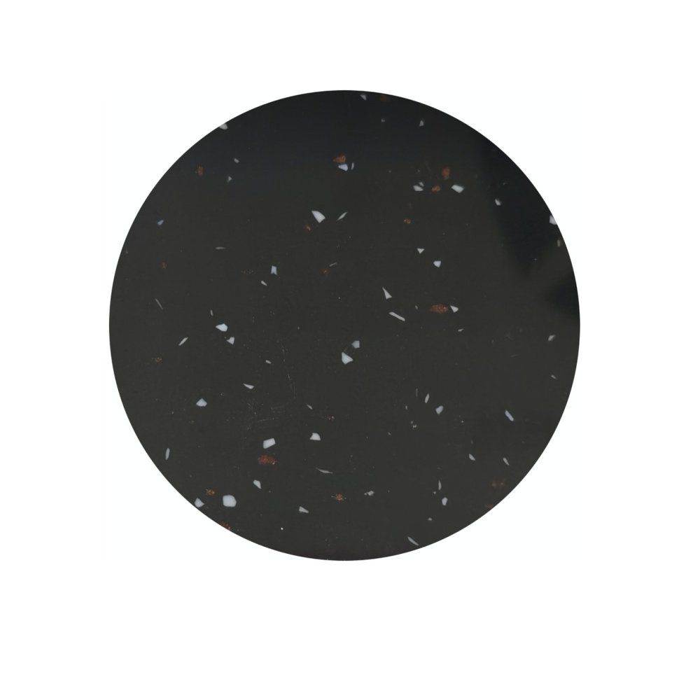 Plateau de table rond noir |  - Plateaux de table