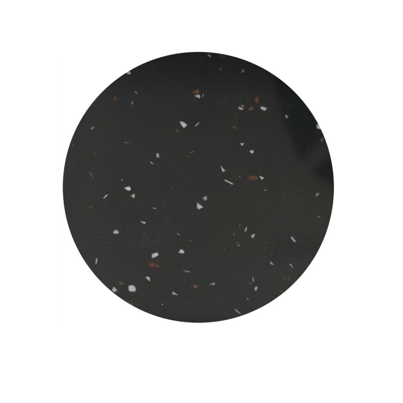 Plateau de table rond noir |  - Plateaux de table