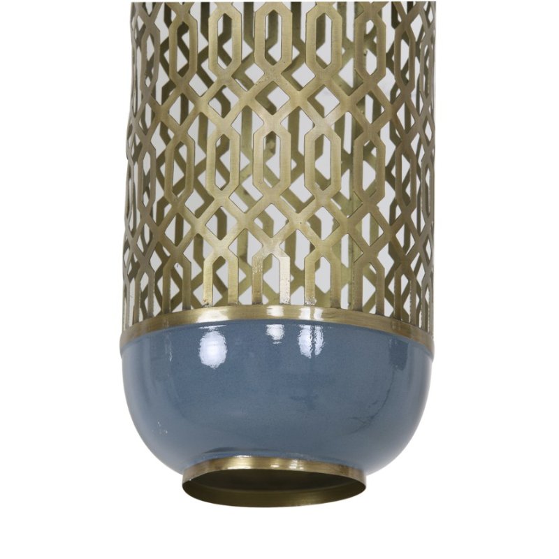 Suspension Hoji bleu acier |  - Luminaires