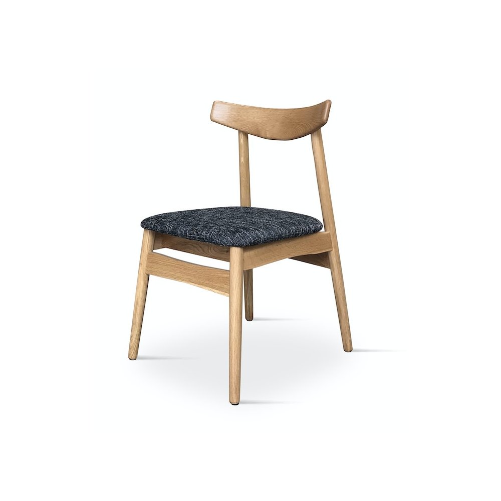 Chaise Grise Vico | L'Empreinte - Chaises