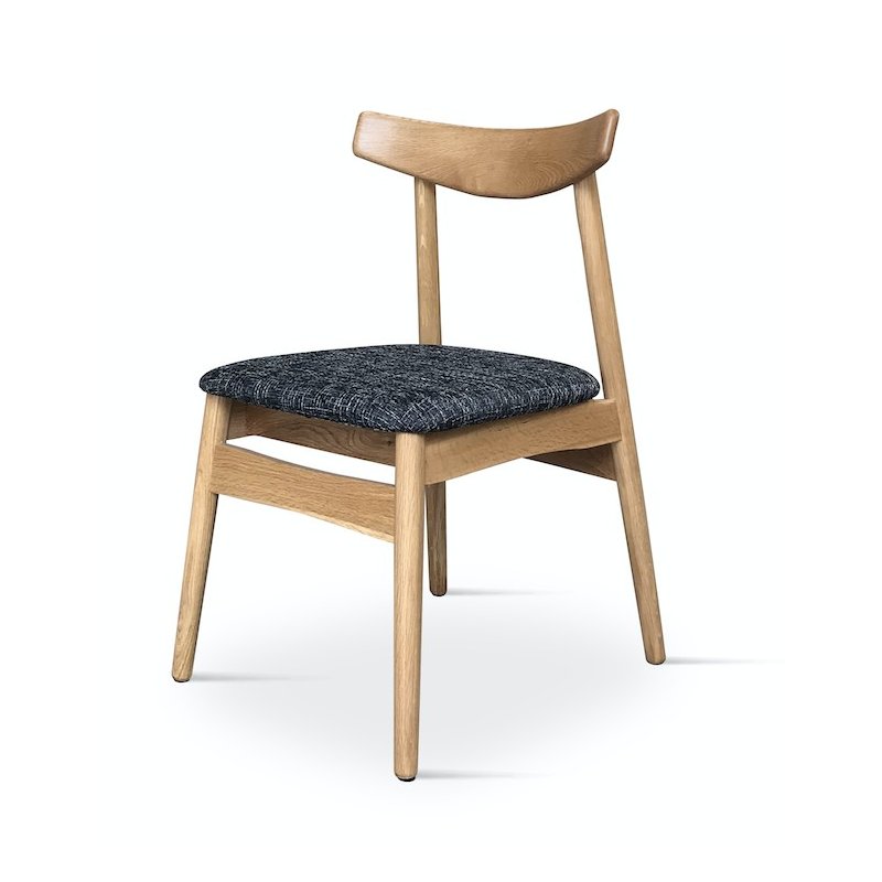 Chaise Grise Vico | L'Empreinte - Chaises