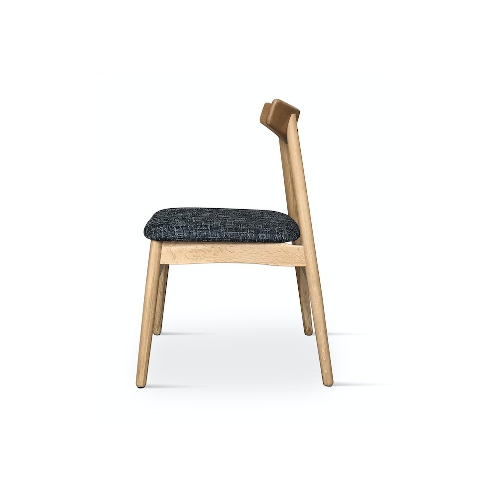 Chaise Grise Vico | L'Empreinte - Chaises