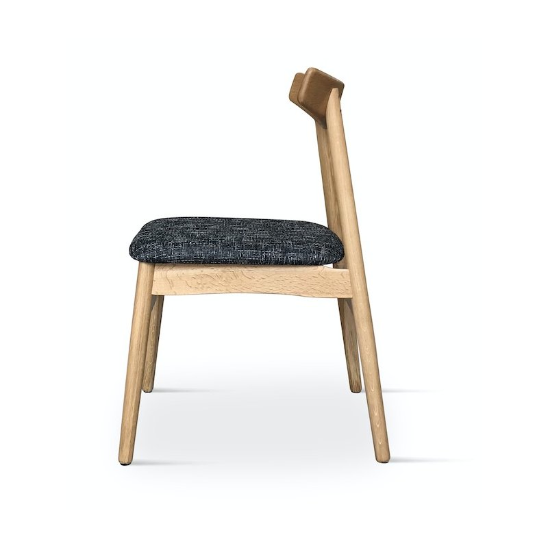 Chaise Grise Vico | L'Empreinte - Chaises