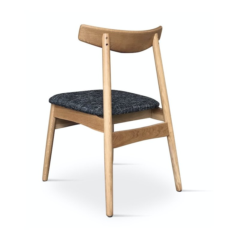 Chaise Grise Vico | L'Empreinte - Chaises