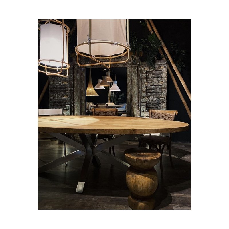 Chaise Tressée Cassidy Brown Antique |  - Chaises