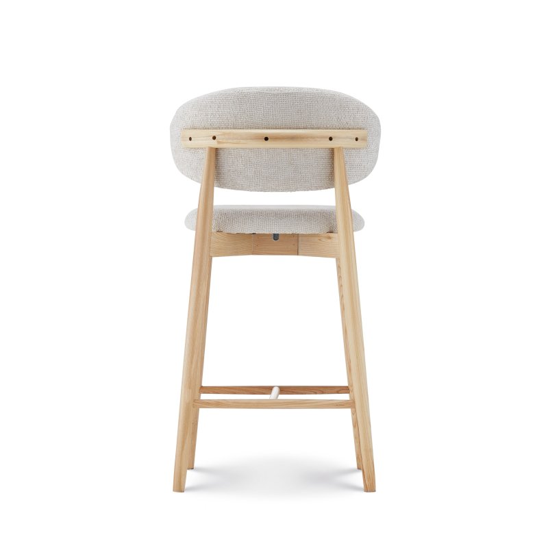 Tabouret Jaspe Naturel & White | L'Empreinte - Boutique