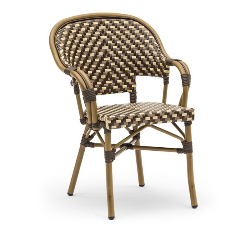 Fauteuil Roma marron |  - Fauteuils