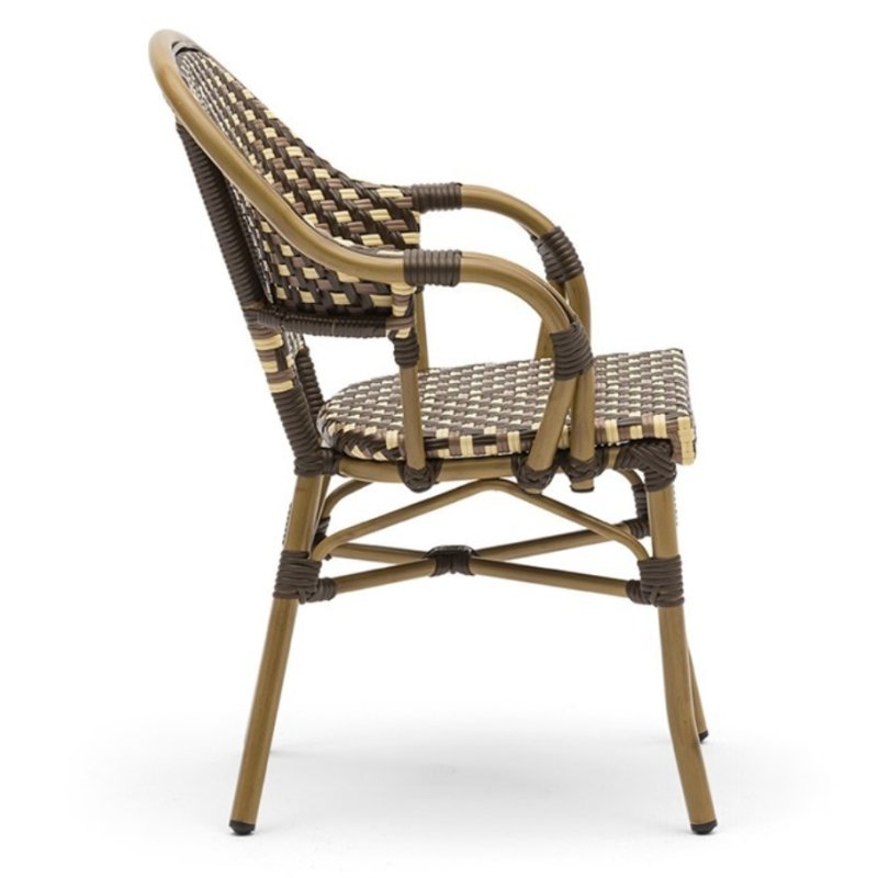 Fauteuil Roma marron |  - Fauteuils