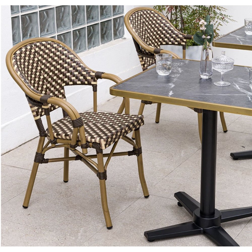 Fauteuil Roma marron |  - Fauteuils