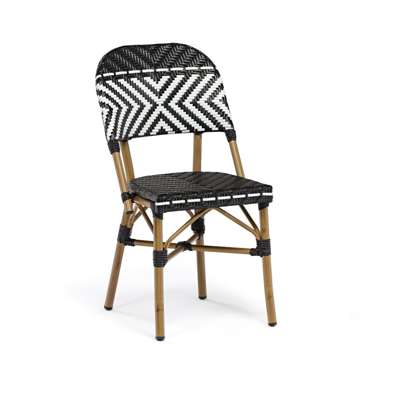 Chaise Hera noire/blanche