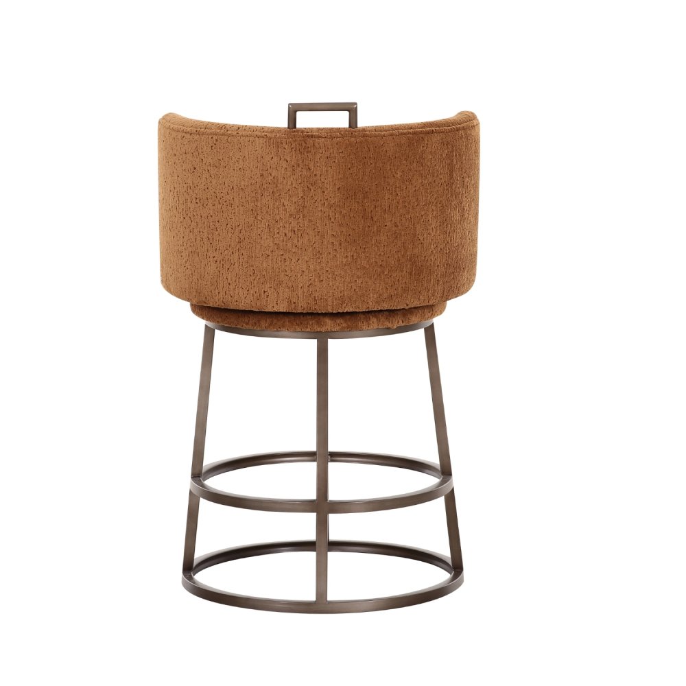 Tabouret Dana camel | L'Empreinte - Tabourets