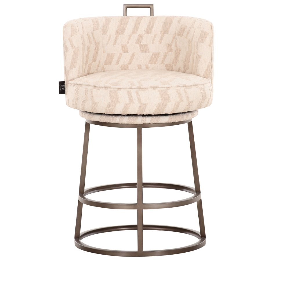Tabouret Dana beige | L'Empreinte - Tabourets