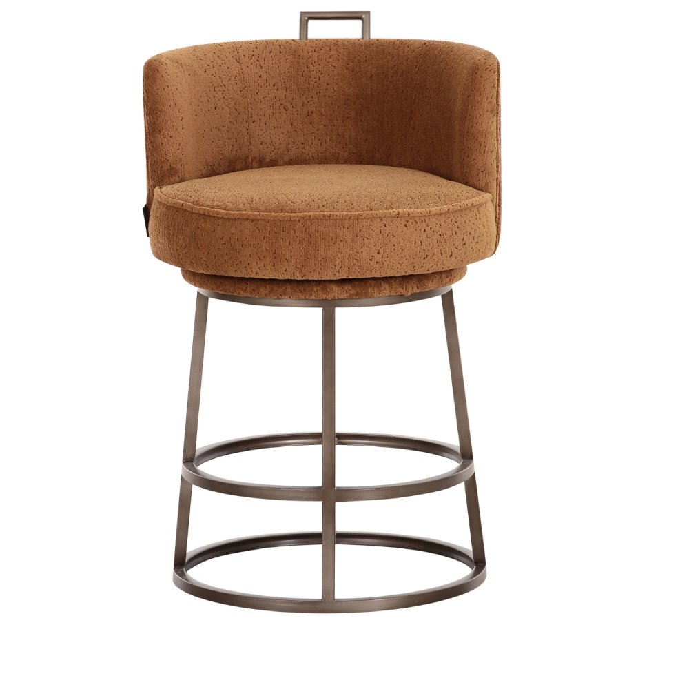 Tabouret Dana camel | L'Empreinte - Tabourets
