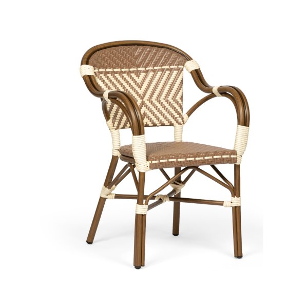 Fauteuil Perla marron |  - Fauteuils