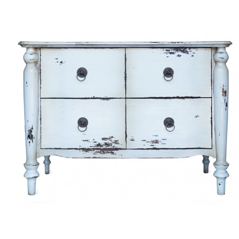 Commode Bubut blanche |  - Commodes