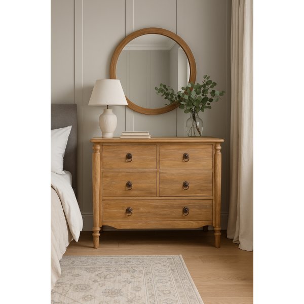 Commode Bubut teck |  - Commodes