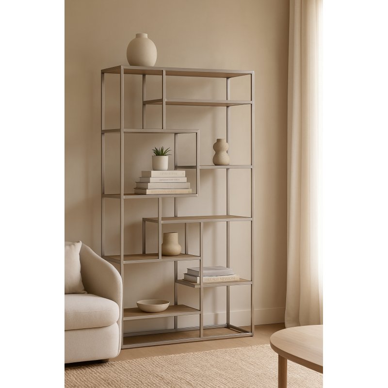 Bibliothèque Fusion inox