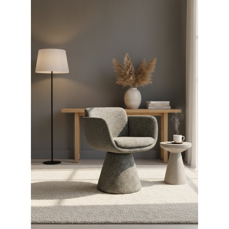 Fauteuil Pivotant Lexi Kaki