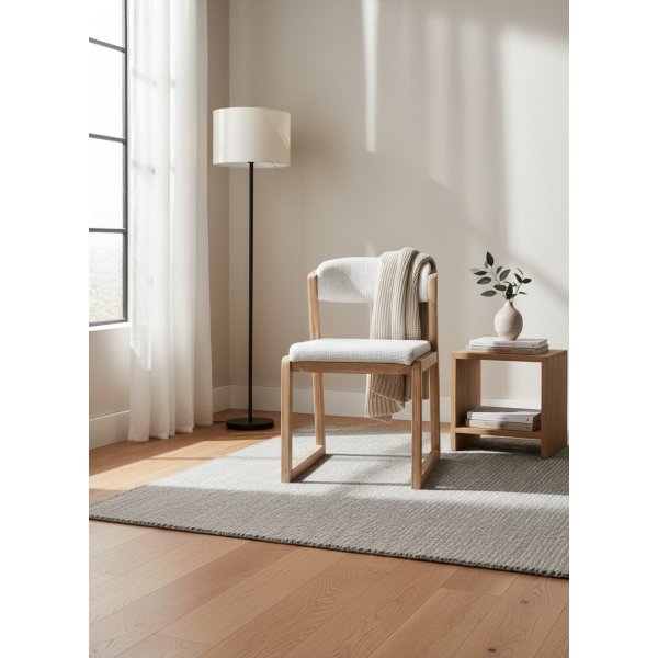 Chaise blanche luge | L'Empreinte - Chaises