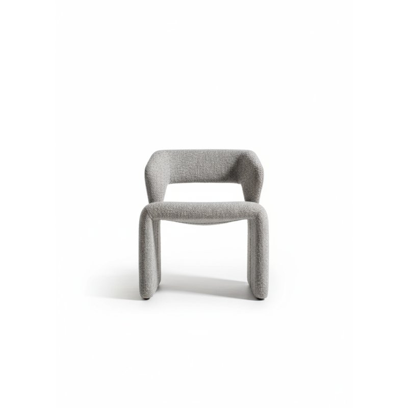 Fauteuil Roma Tissus Bouclette | L'Empreinte - Chaises