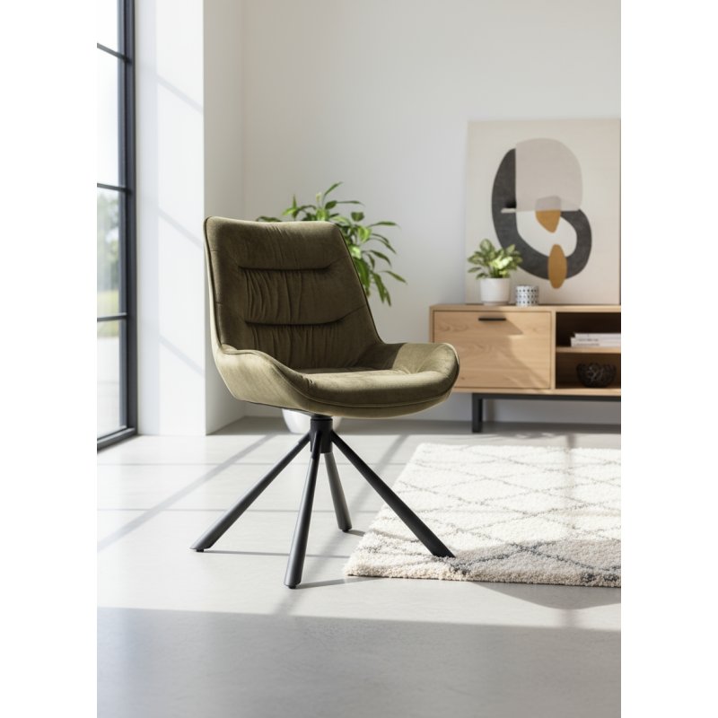 Chaise rebell baquet kaki