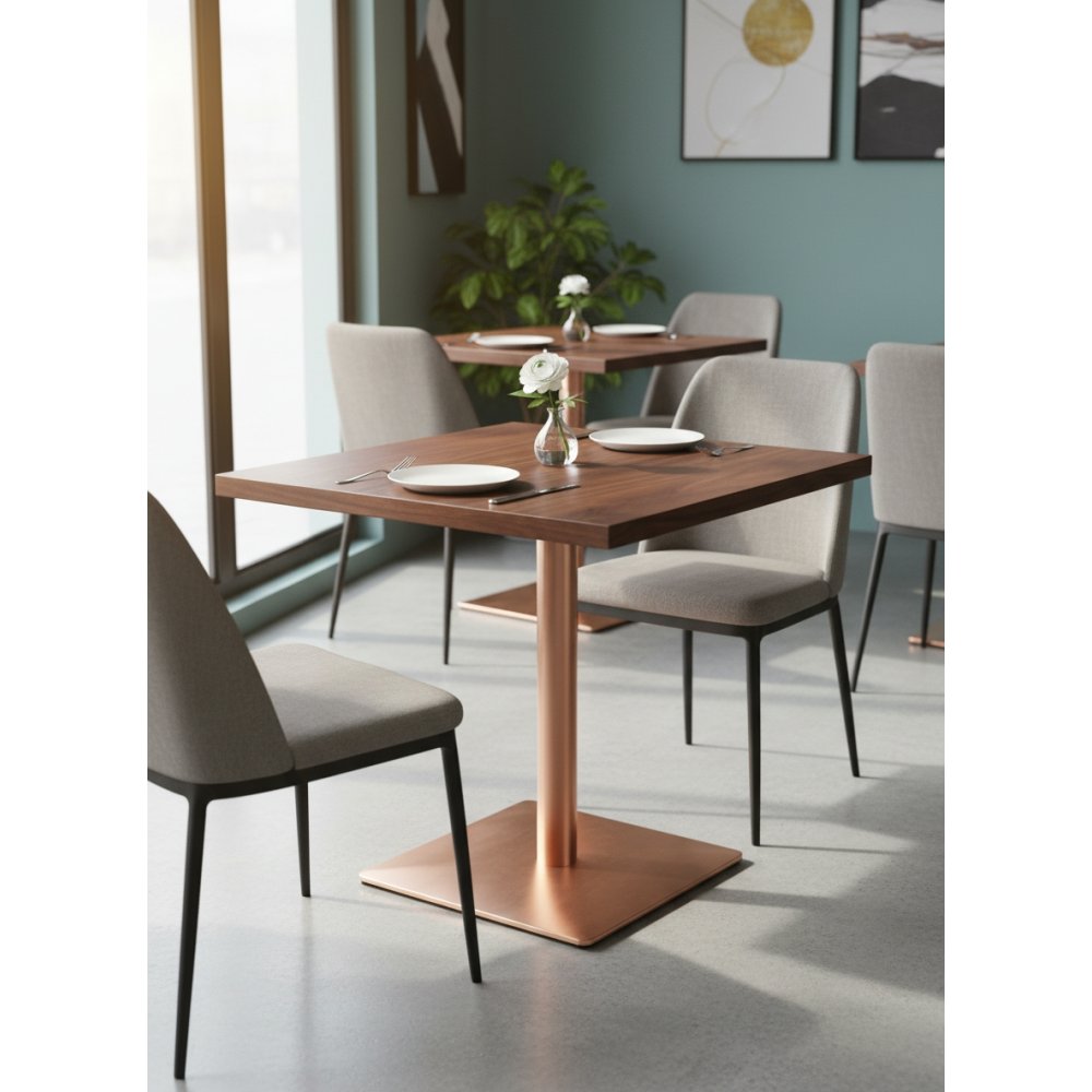 Pied Lima Base Carré | L'Empreinte - Pieds de table