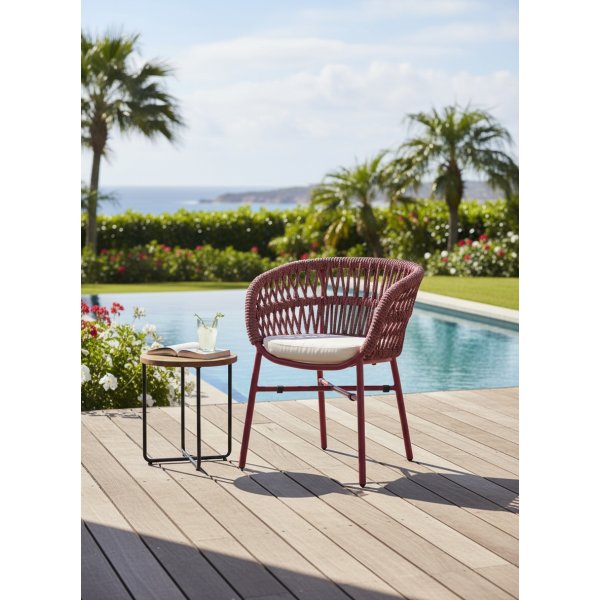 Chaise Mattea Wine | L'Empreinte - Outdoor