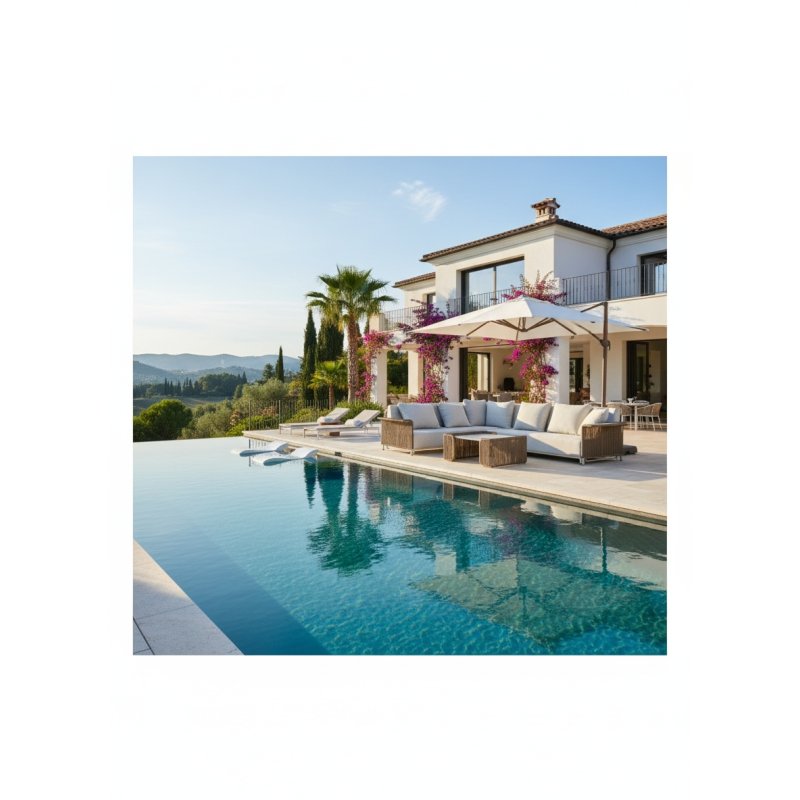 Salon angle Maui | L'Empreinte - Salon complet