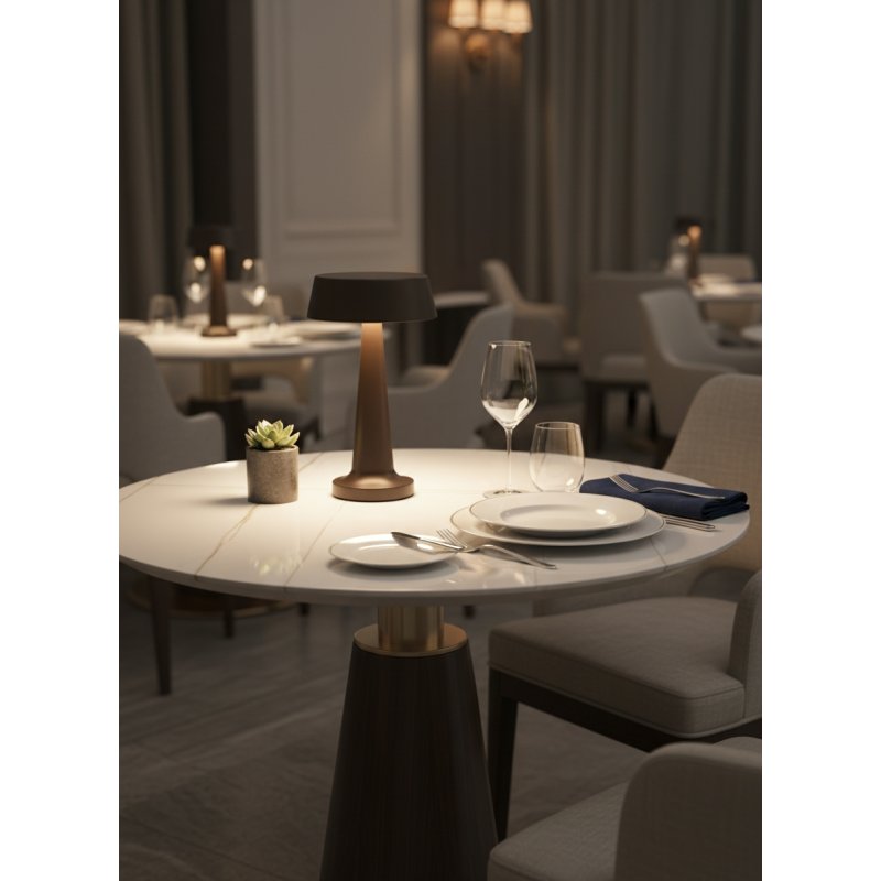 Plateau de table Matt Lauren White