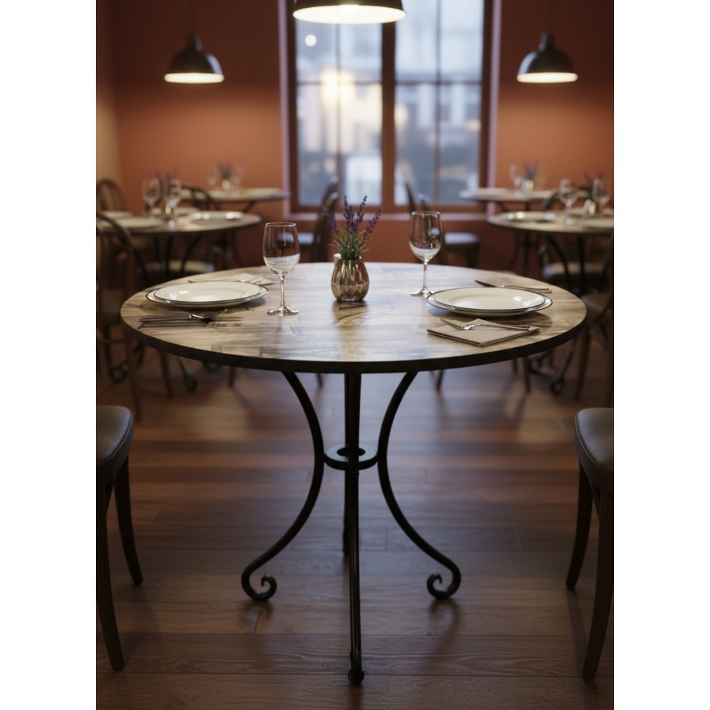 Plateau de table rond |  - Plateaux de table
