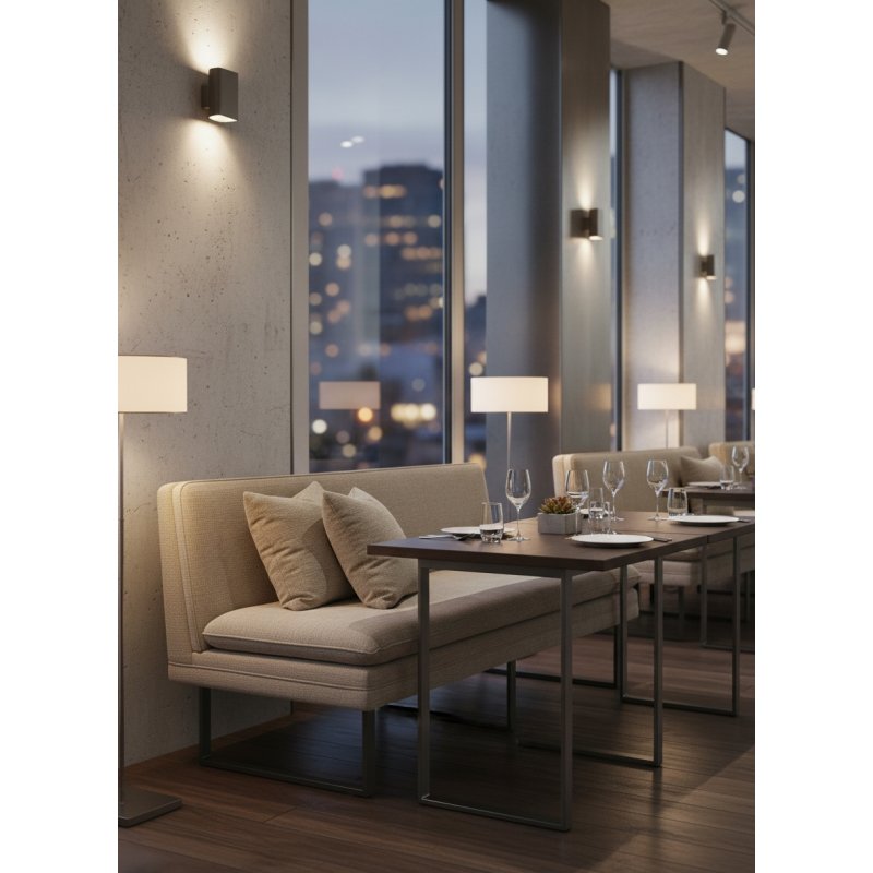 Banquette sur pied Como Beige 180cm