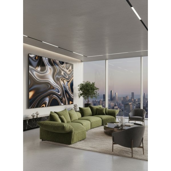 Canapé BOSTON vert |  - Boutique