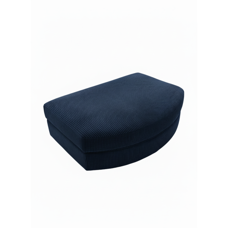 Pouf ROMA bleu