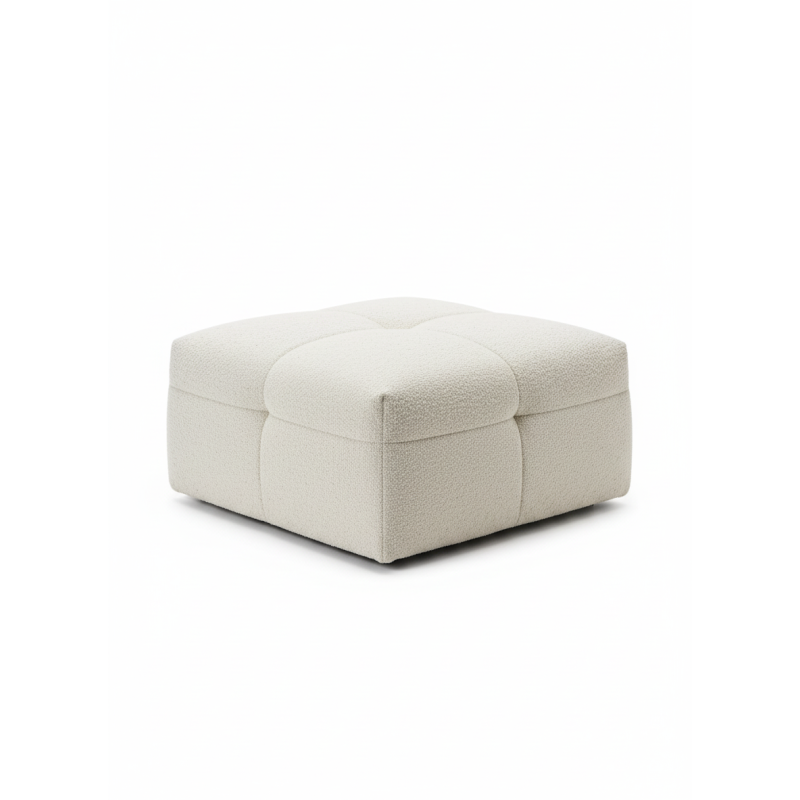 Pouf ASTANA écru