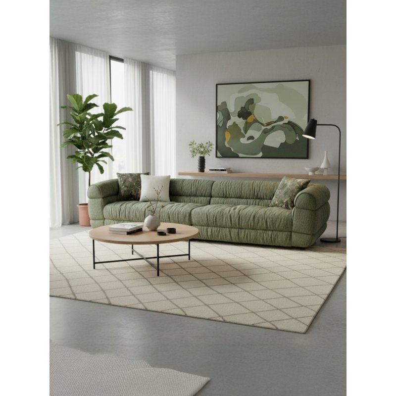 Canapé ZOLA XL vert rembourré