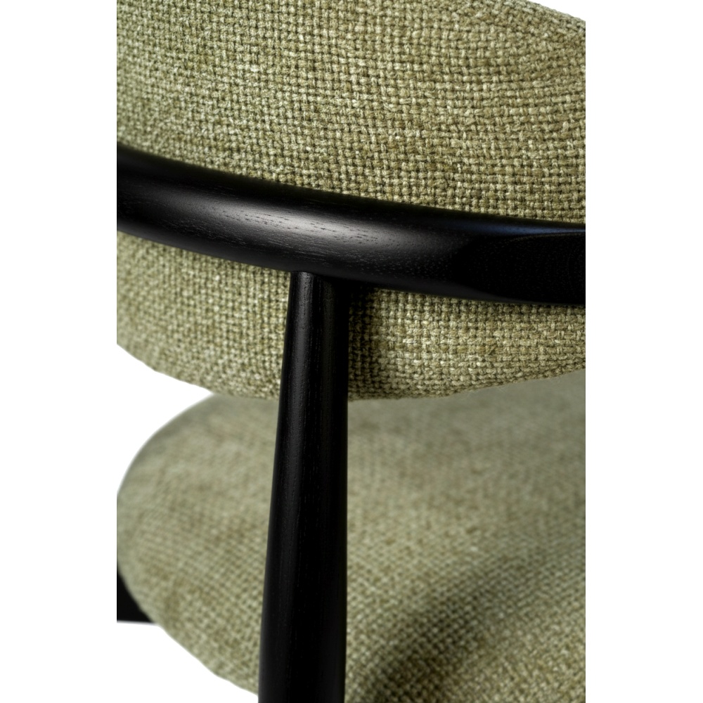 Chaise Jaspe Black & Green |  - Boutique