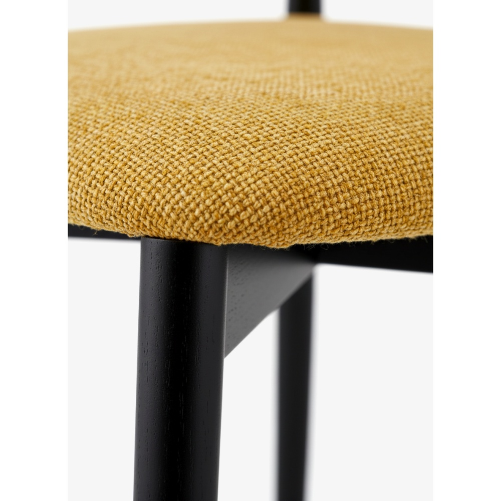 Chaise Jaspe Black & Yellow | L'Empreinte - Boutique